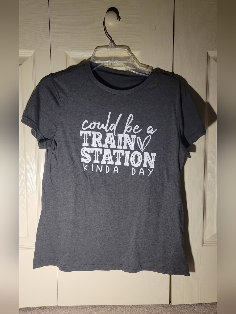 'Yellowstone' Inspired Gray Graphic Tee with Reference